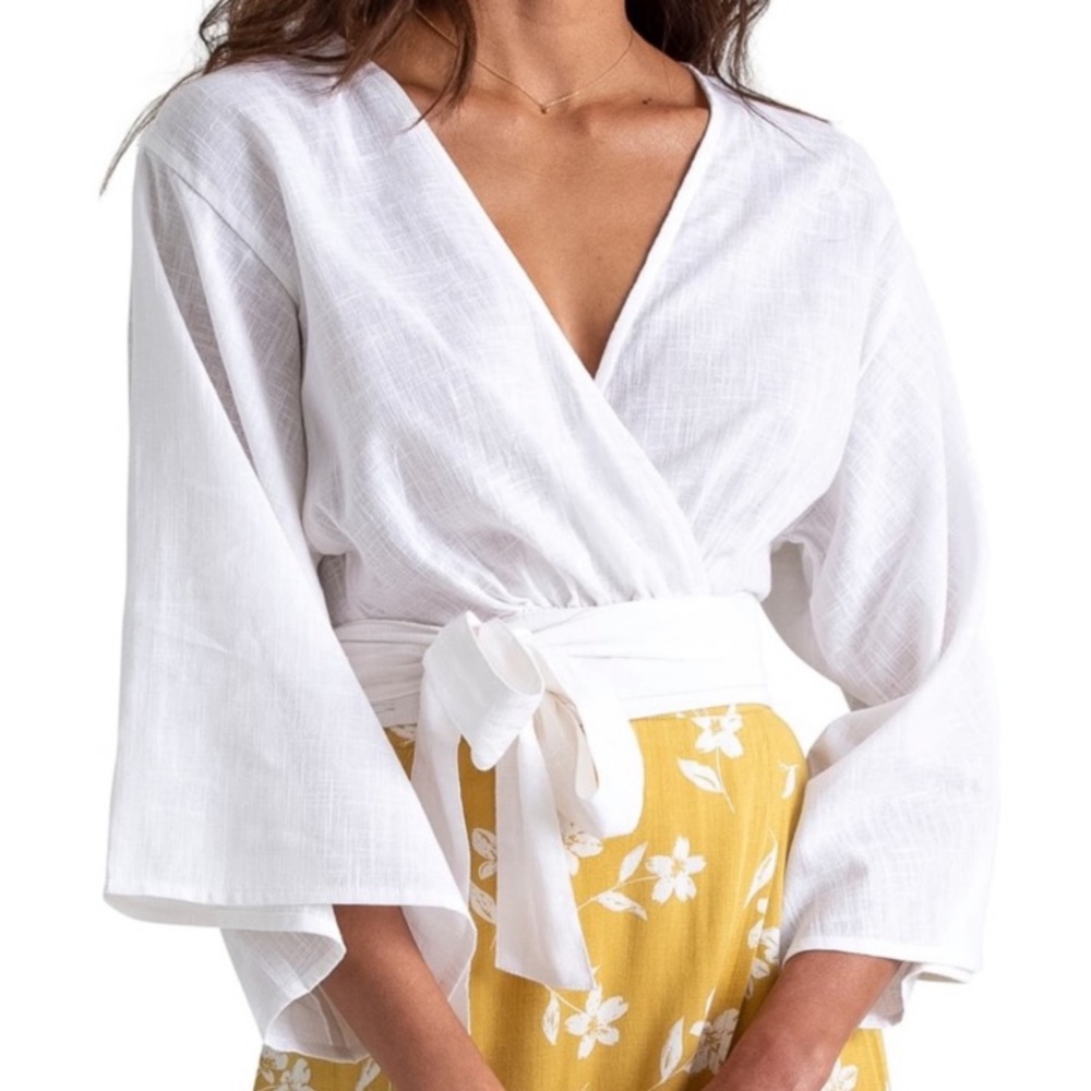 Billabong x Sincerely Jules Got It Right Wrap Top